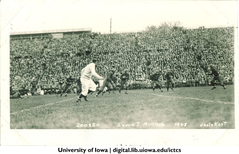 Iowa-Minnesota homecoming football gameOctober 27, 1928