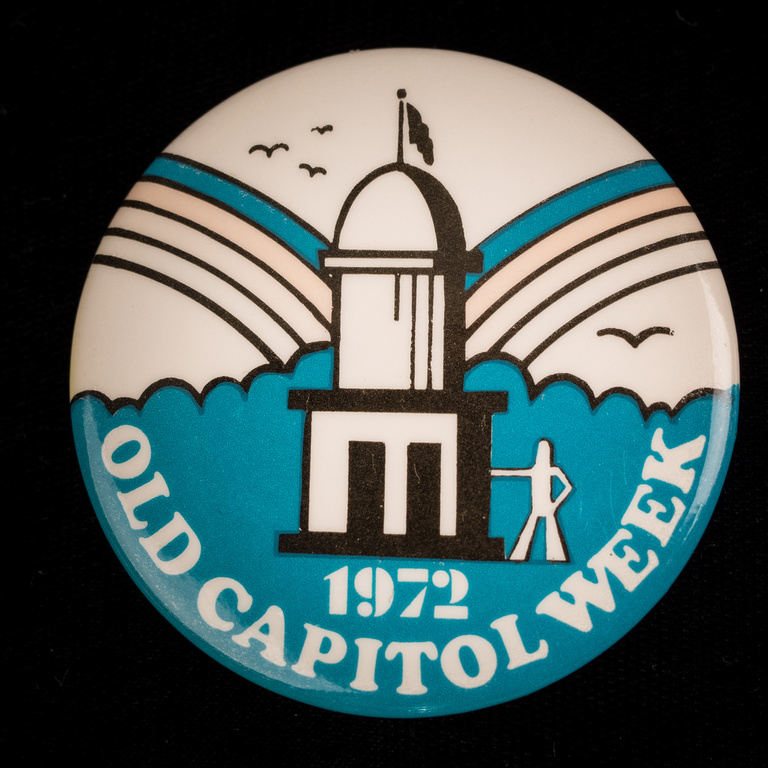1972 Old Capitol Week Button