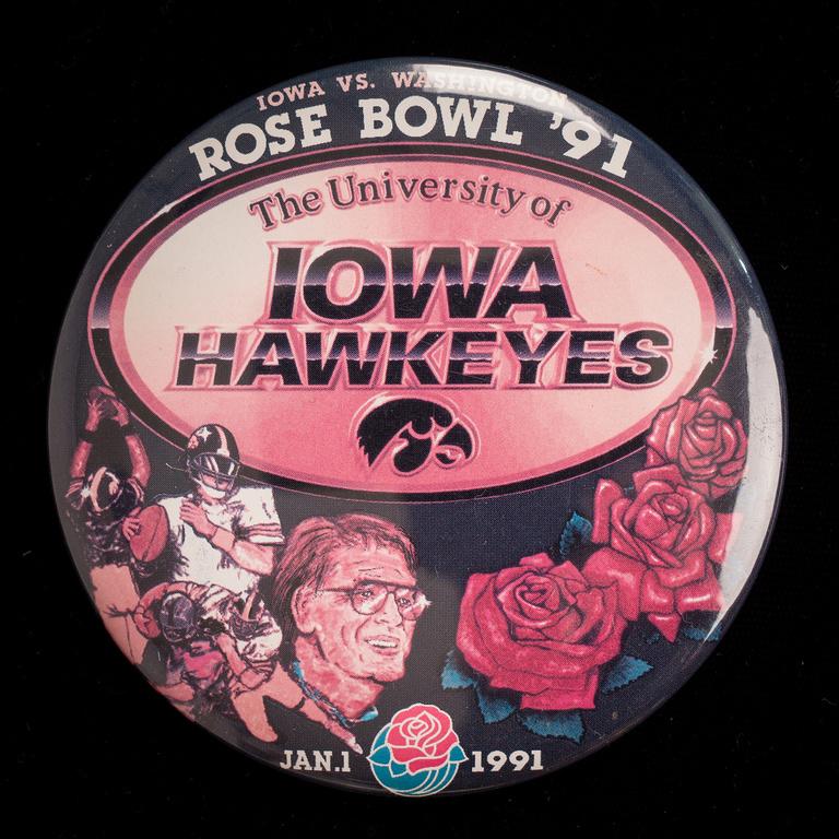 1991 Rose Bowl Button