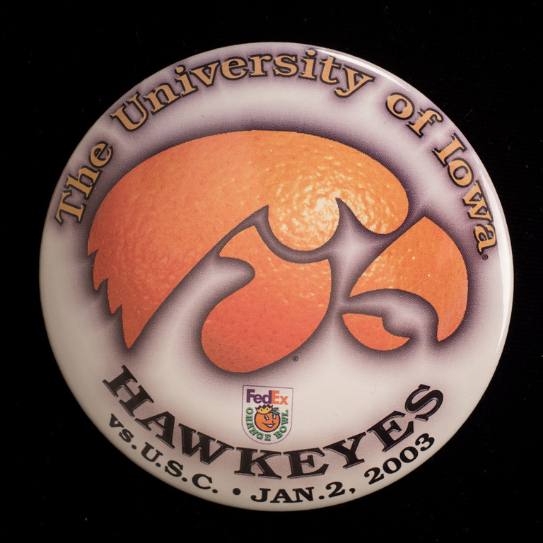 2003 Orange Bowl Button