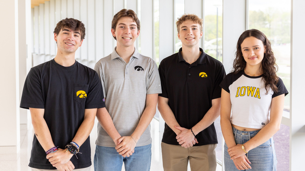 A photo of the Homecoming Council Marketing Team