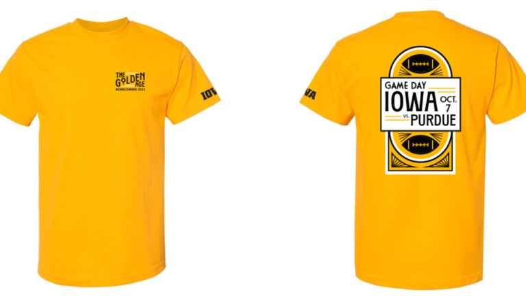 Gold t-shirt